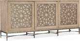 Hooker Furniture Home Entertainment Melange Suzani Three Door Entertainment Console
